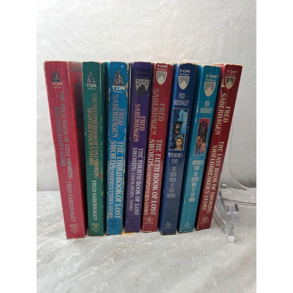 The Complete Lost Swords Series, Fred Saberhagen Books 1-8 All First PB Edition